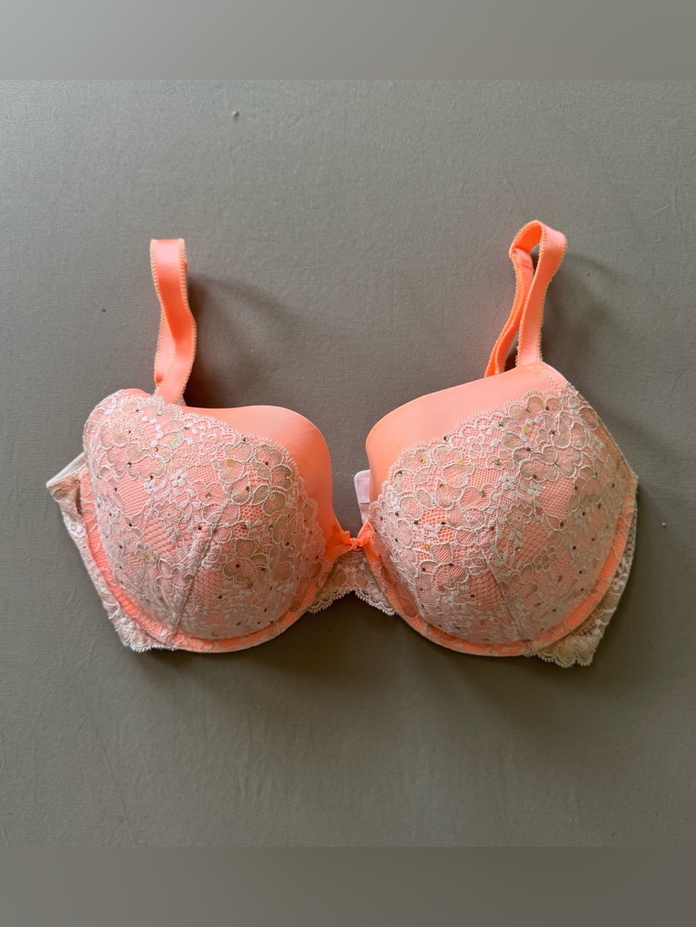 Victoria’s Secret Dream Angels Lace Overlay Perfect Coverage Bra